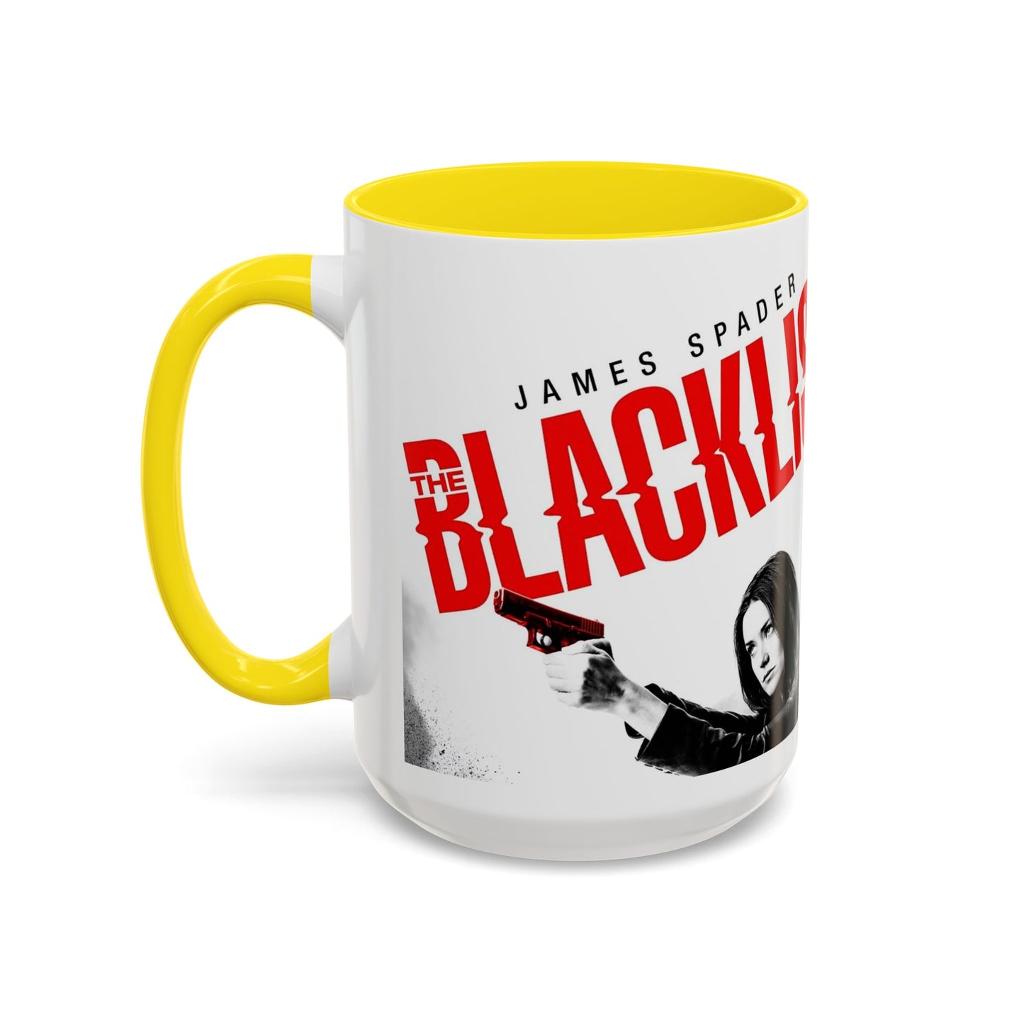 Blacklist-Inspired Accent Coffee Mug - 11oz & 15oz - Perfect Gift for Fans