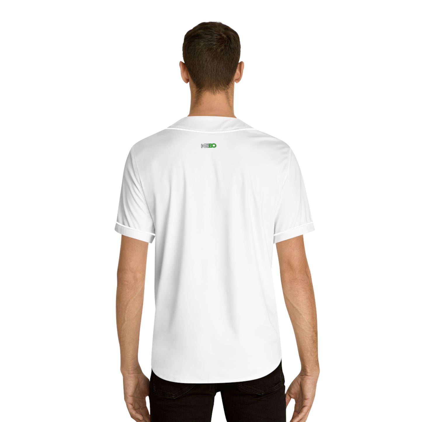 Graphic Baseball Jersey Tee for Men
