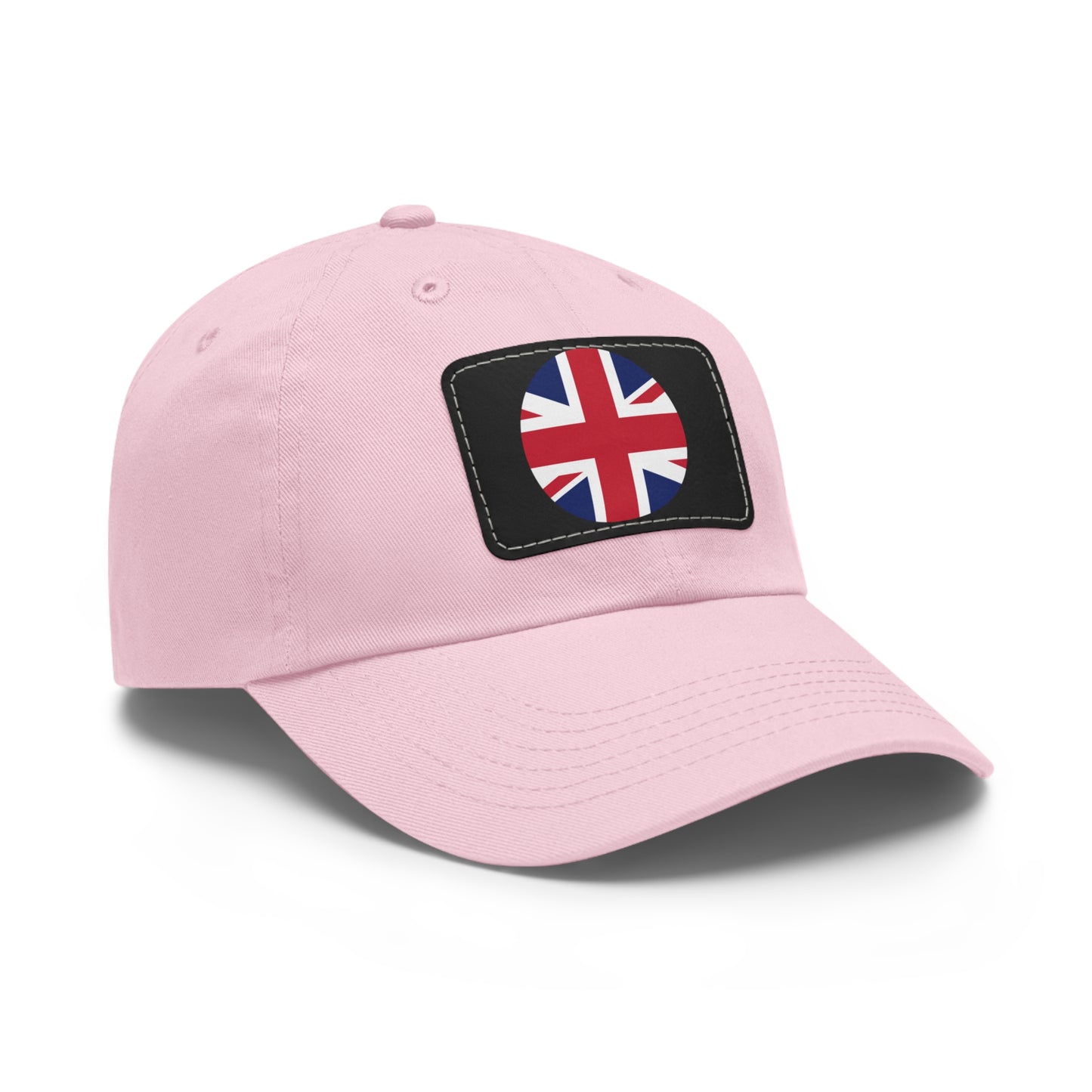 Stylish Dad Hat with Leather UK Flag Casual Fashion for Every Occasion