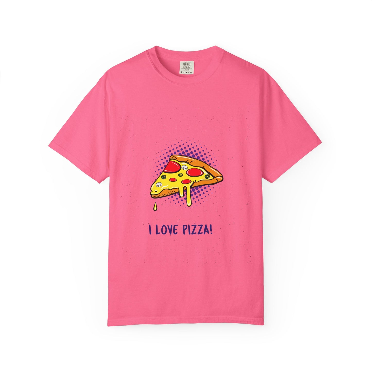 Funny Pizza Lover Unisex T-Shirt - I Love Pizza!