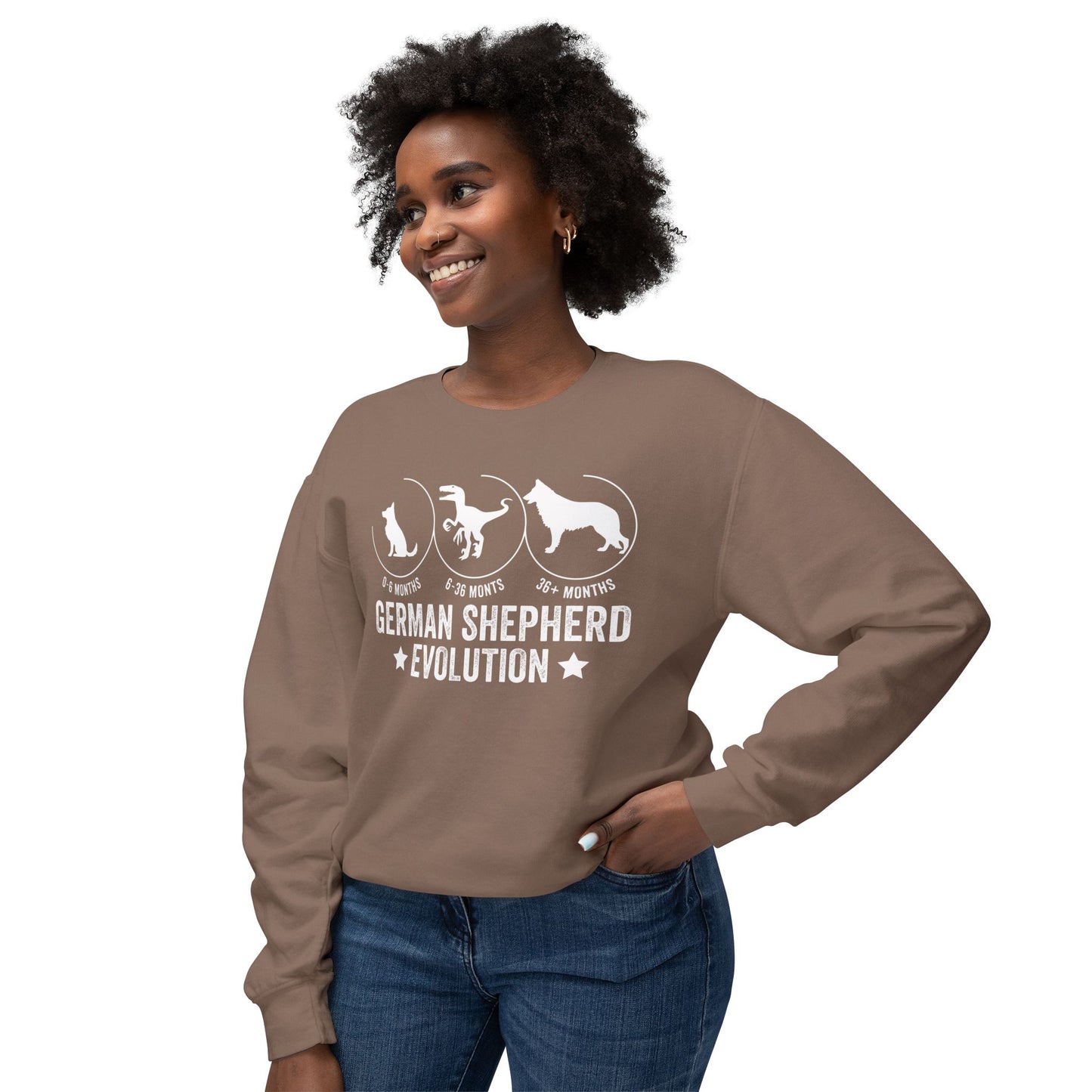 Men's German Shepherd Dog Lover Sweatshirt