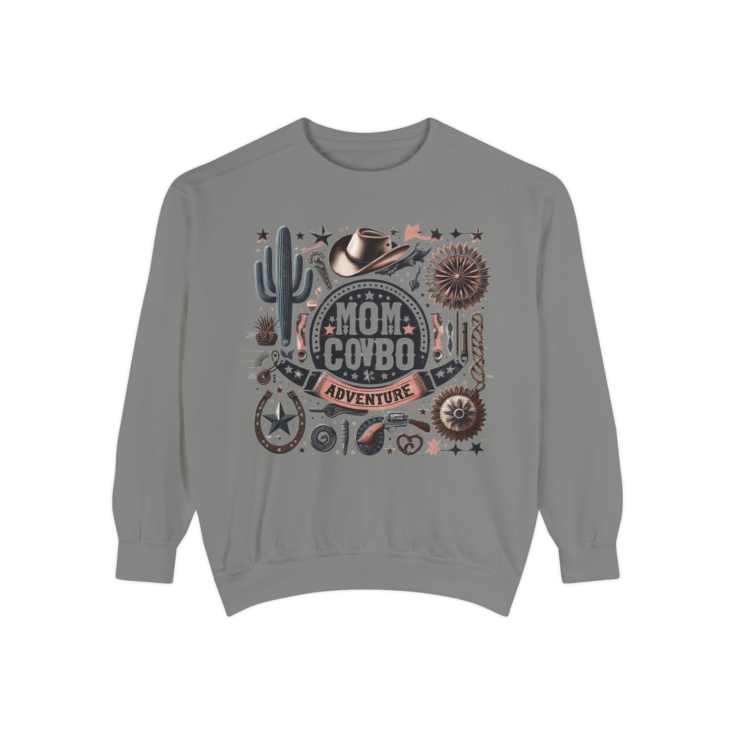 Mom Adventure Cowboy Sweatshirt – Western Lovers Sweatshirt for Moms