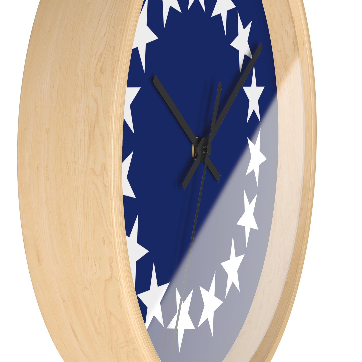 Nautical Stars Wall Clock - Modern Home Decor, Perfect for  Gifts.