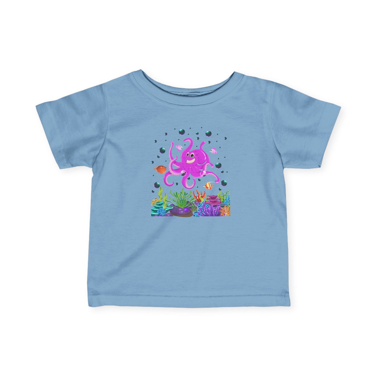 Infant Tee Whimsical Jellyfish Cute Sea Life Design for Babies