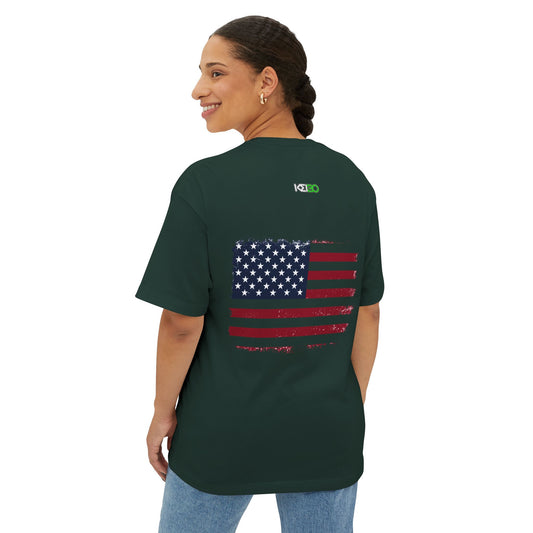 Men's Oversized Boxy Tee Patriot Pride - Celebrate Freedom