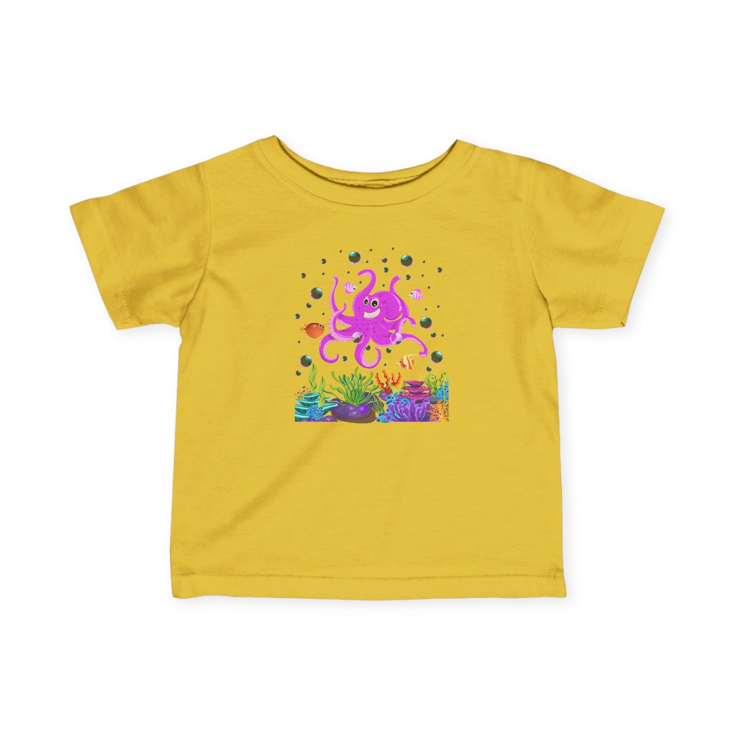 Infant Tee Whimsical Jellyfish Cute Sea Life Design for Babies