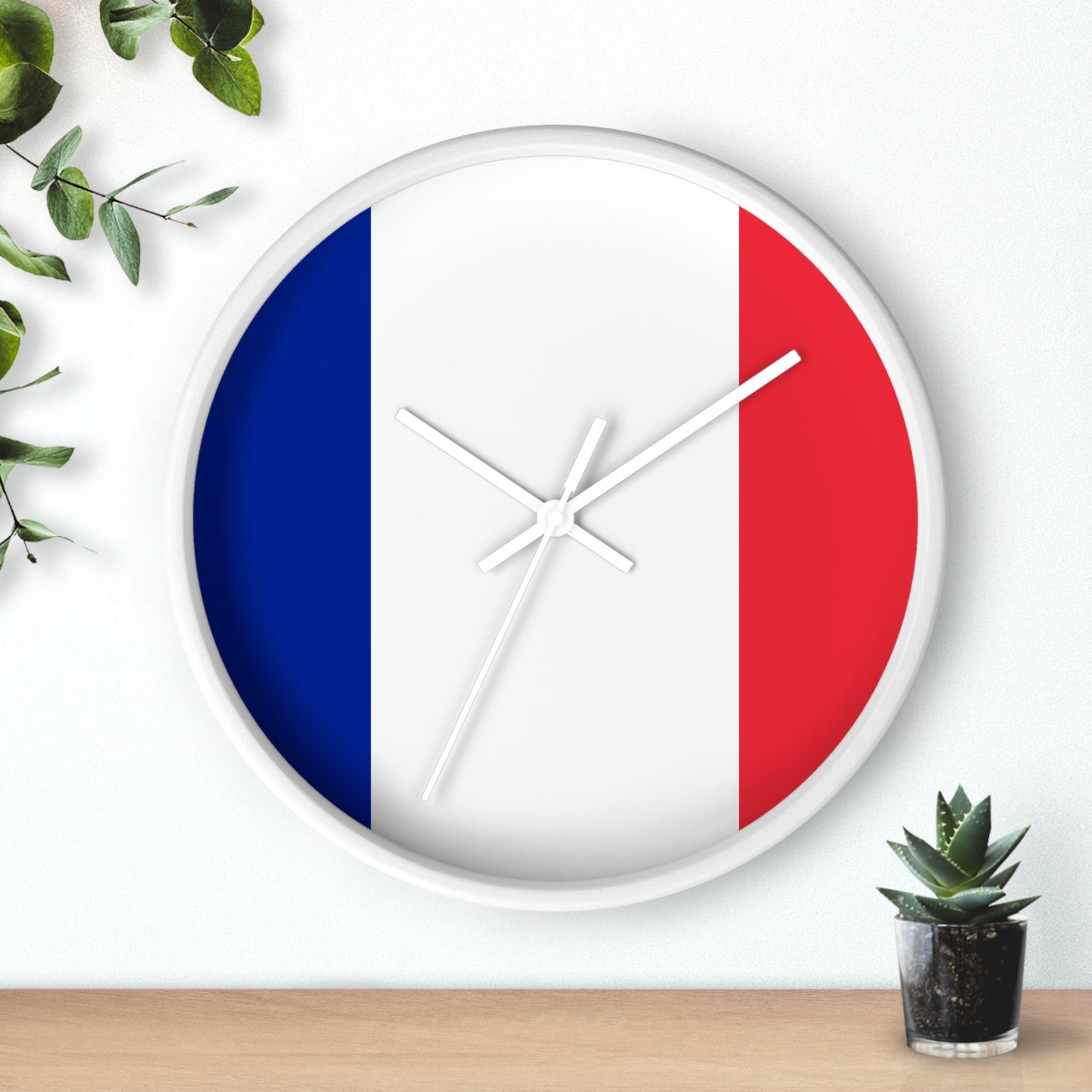 French Flag Wall Clock - Timeless Home Decor for Francophiles