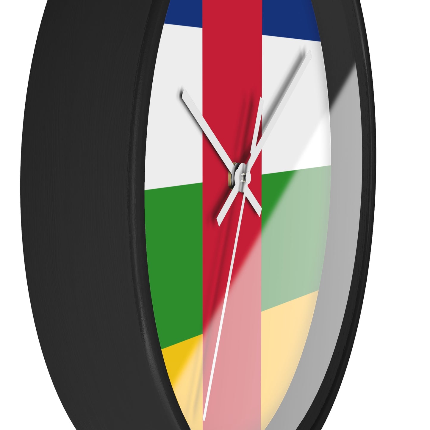 Central African Republic Flag Wall Clock - Stylish Home Decor