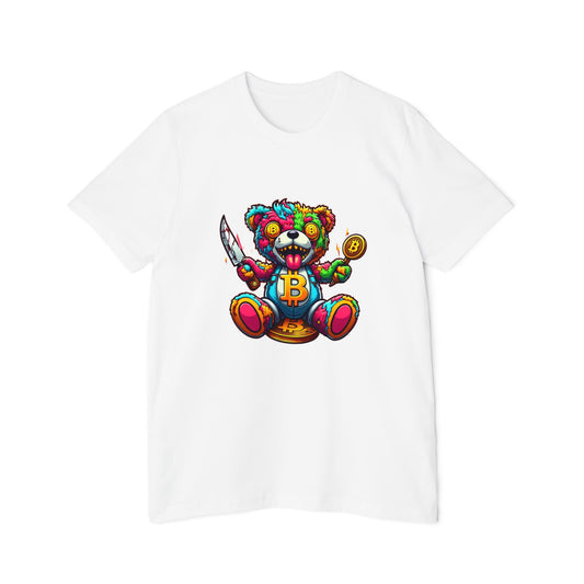 Colorful Bitcoin Bear Men's T-Shirt – Fun & Trendy Graphic Tee