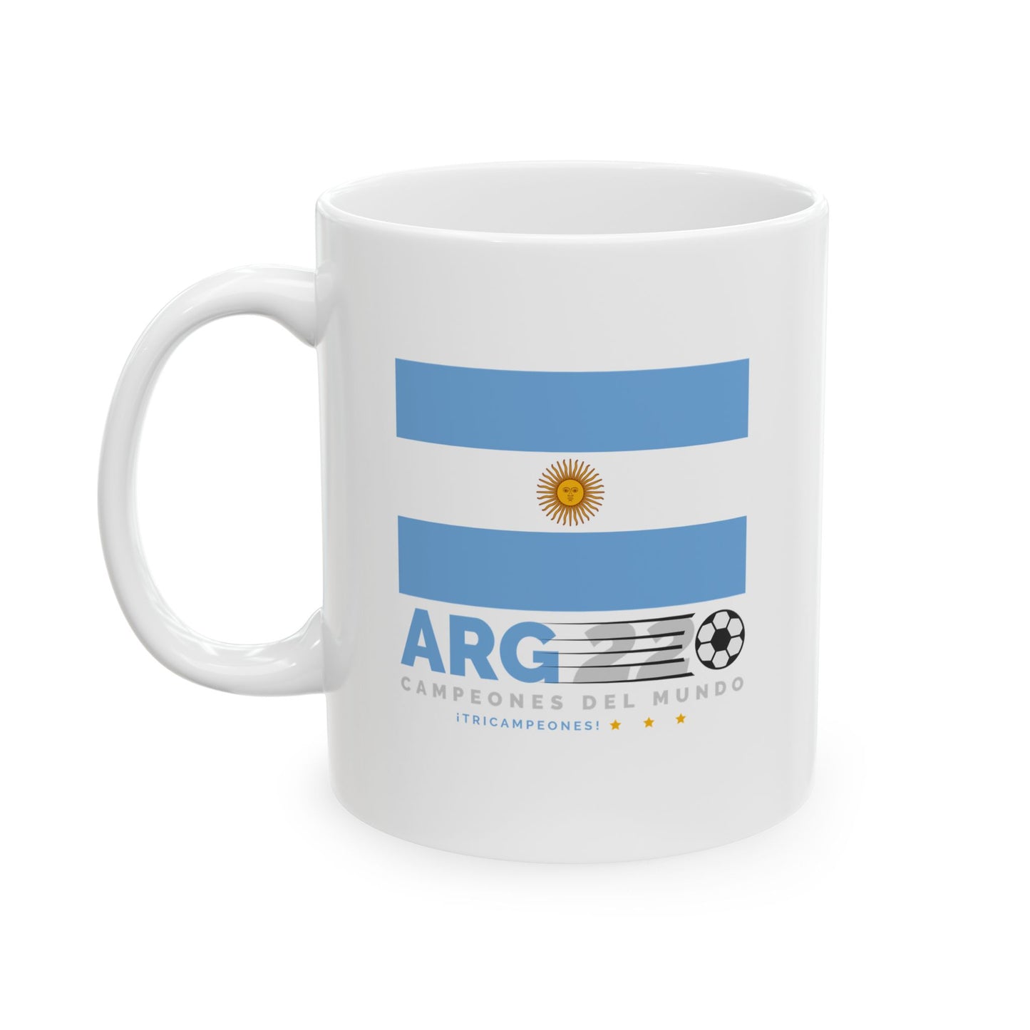 Soccer Ceramic Mug Perfect for Fans 11oz