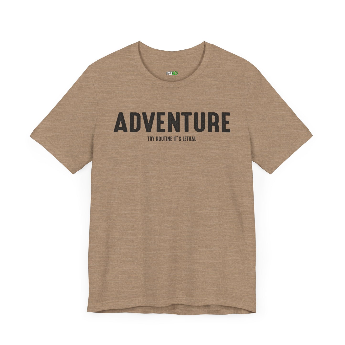 Adventure Men's Jersey Tee - Bold Quotes for Outdoor Explorers