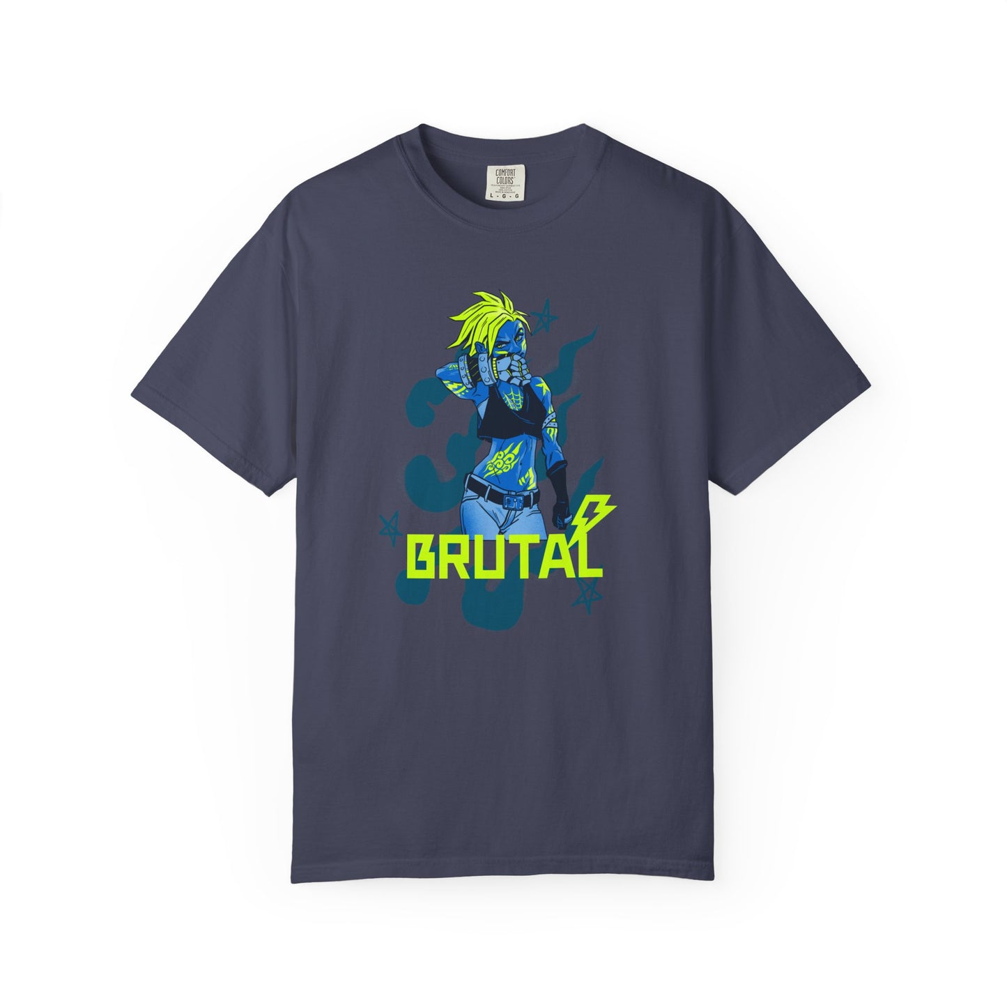 Brutal Graphic Unisex T-Shirt - Bold, Vibrant Design for Music Lovers & Gamers