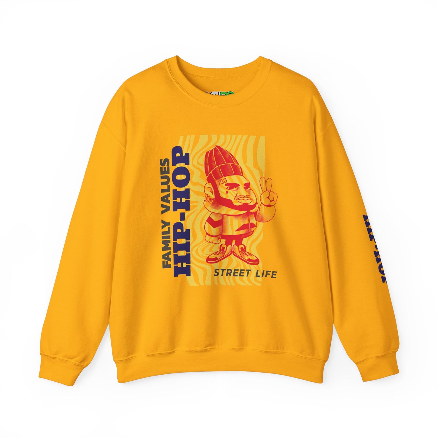 Men's Hip-Hop Crewneck Sweatshirt