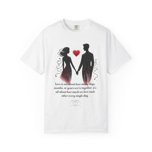 Romantic Women T-shirt - How Much We Love St. Valentine