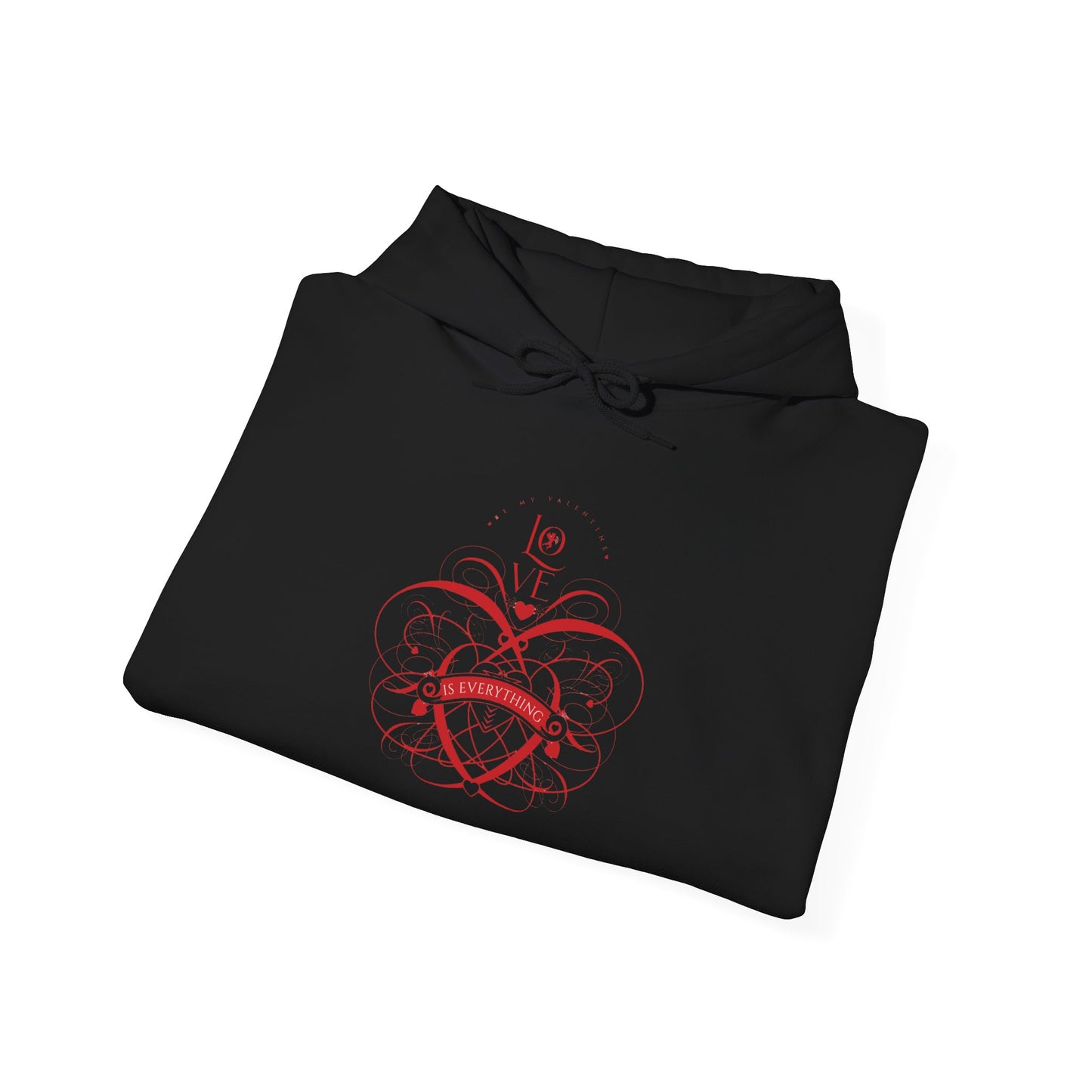 Women Valentine Vibes Hooded - "Love is Everything" Valentine's Day Vibes