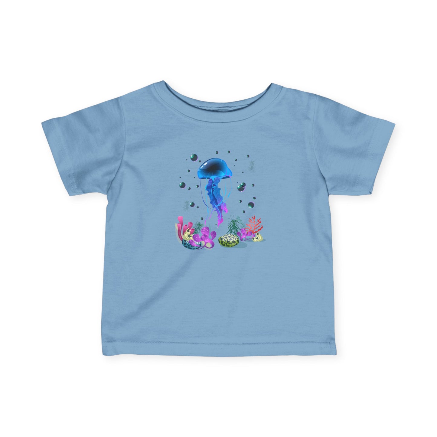Infant Tee Whimsical Jellyfish Cute Sea Life Design for Babies