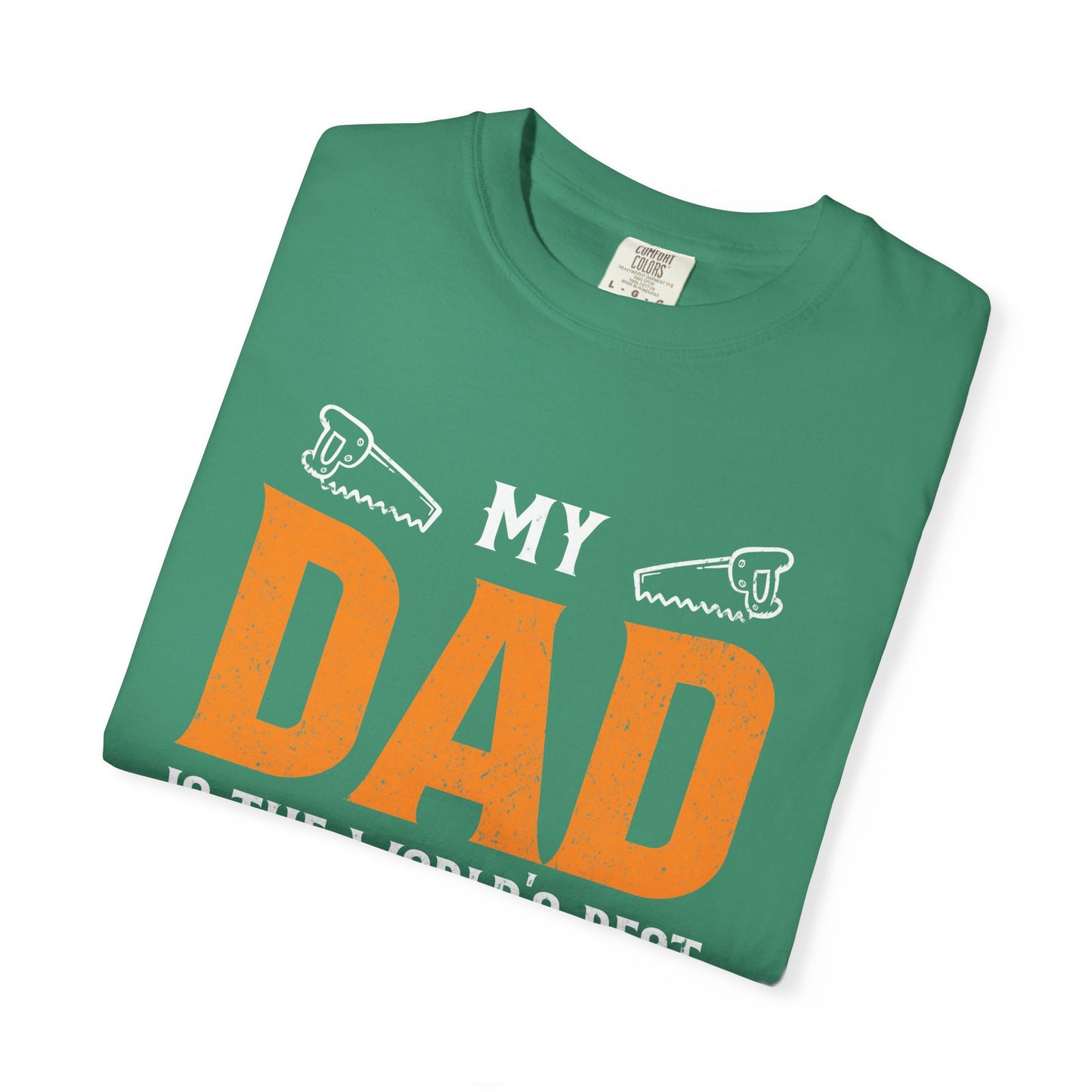 Men's T-shirt World's Best Carpenter Dad Tee for Father's Day
