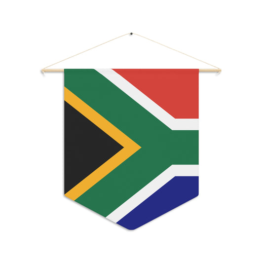 South African Flag Pennant - Vibrant Wall Decor