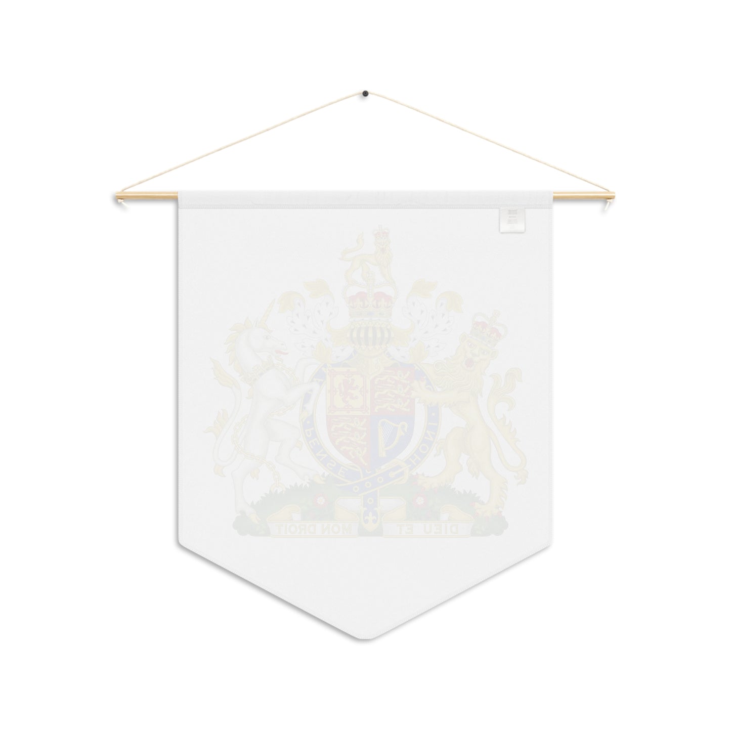 Royal Crest Pennant - Elegant Wall Decor
