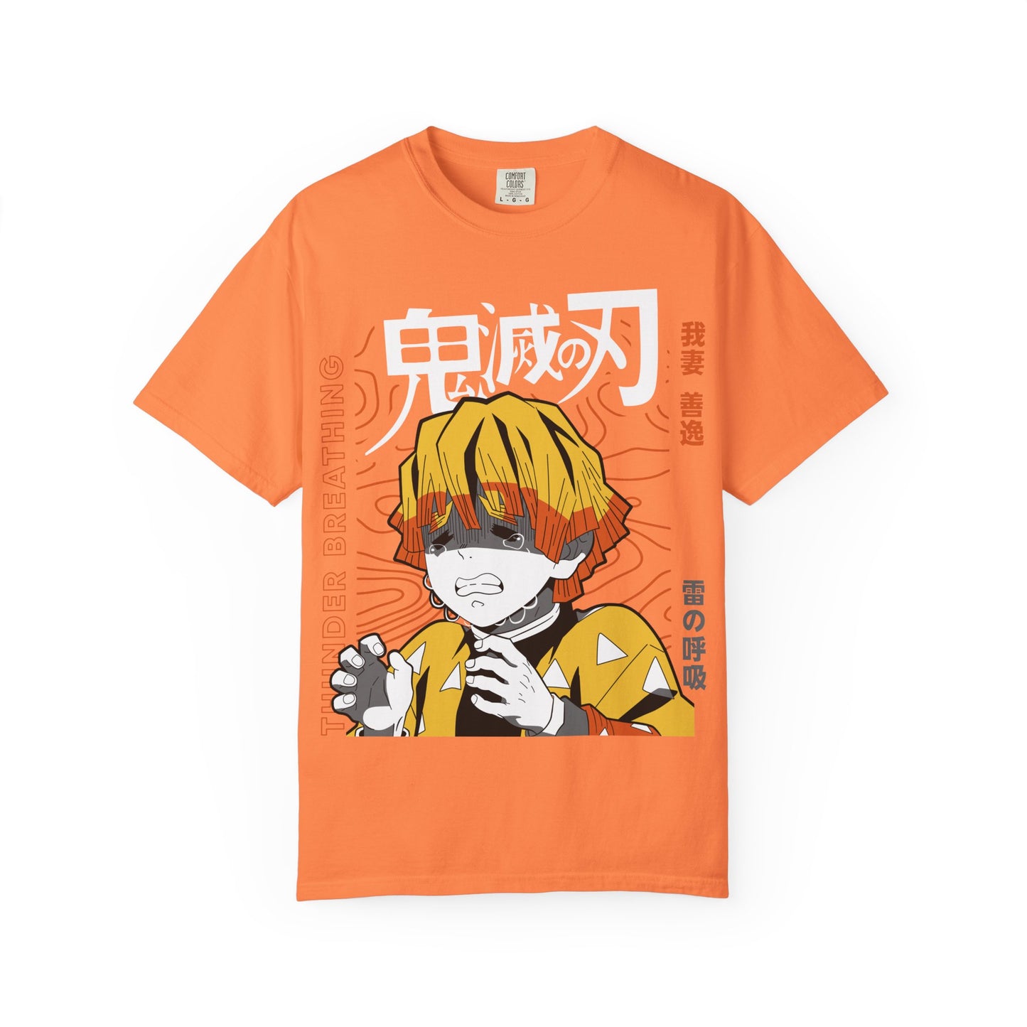 Unisex Anime Demon Slayer Inspired T-Shirt Thunder Breathing