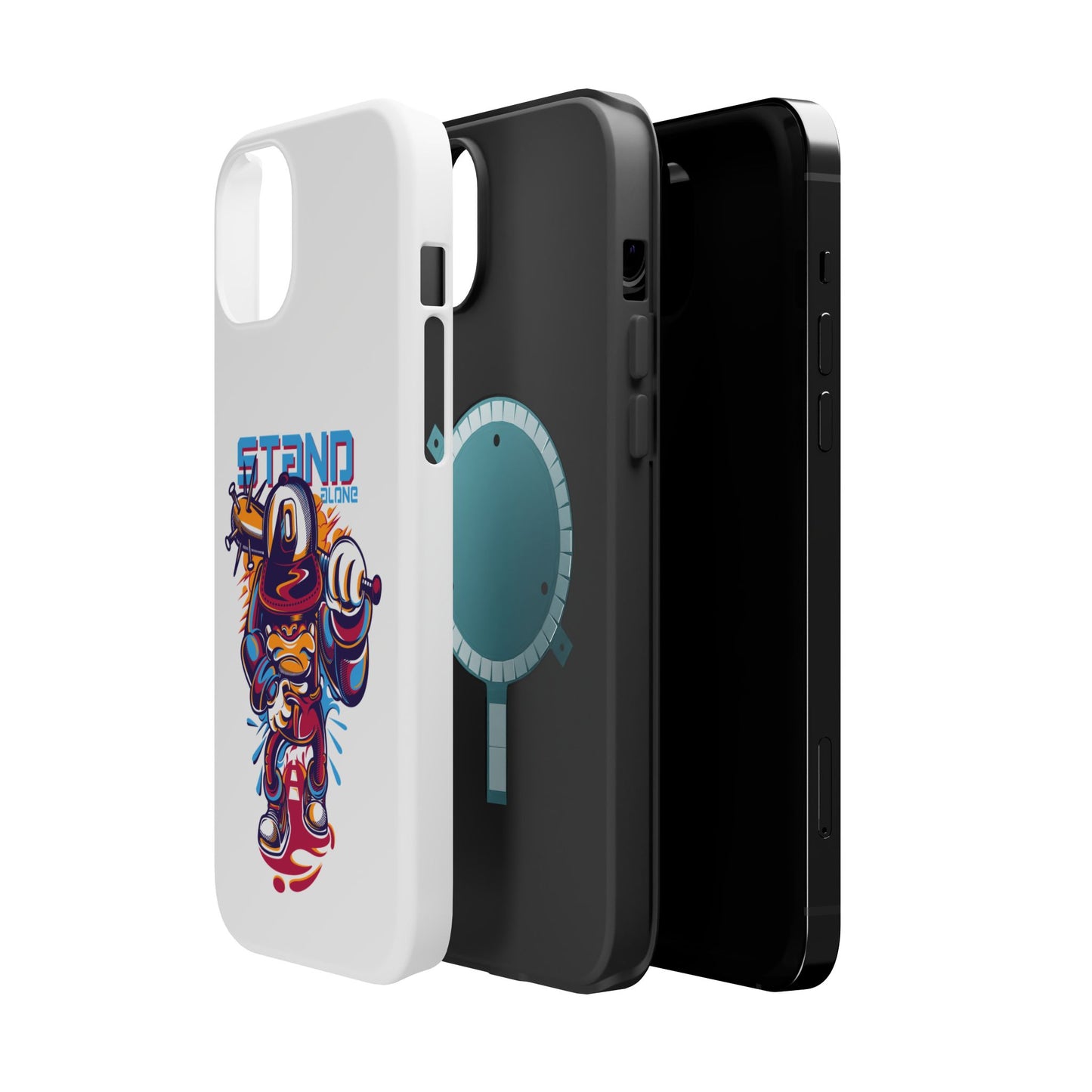Magnetic Tough iPhone Case Stand Alone