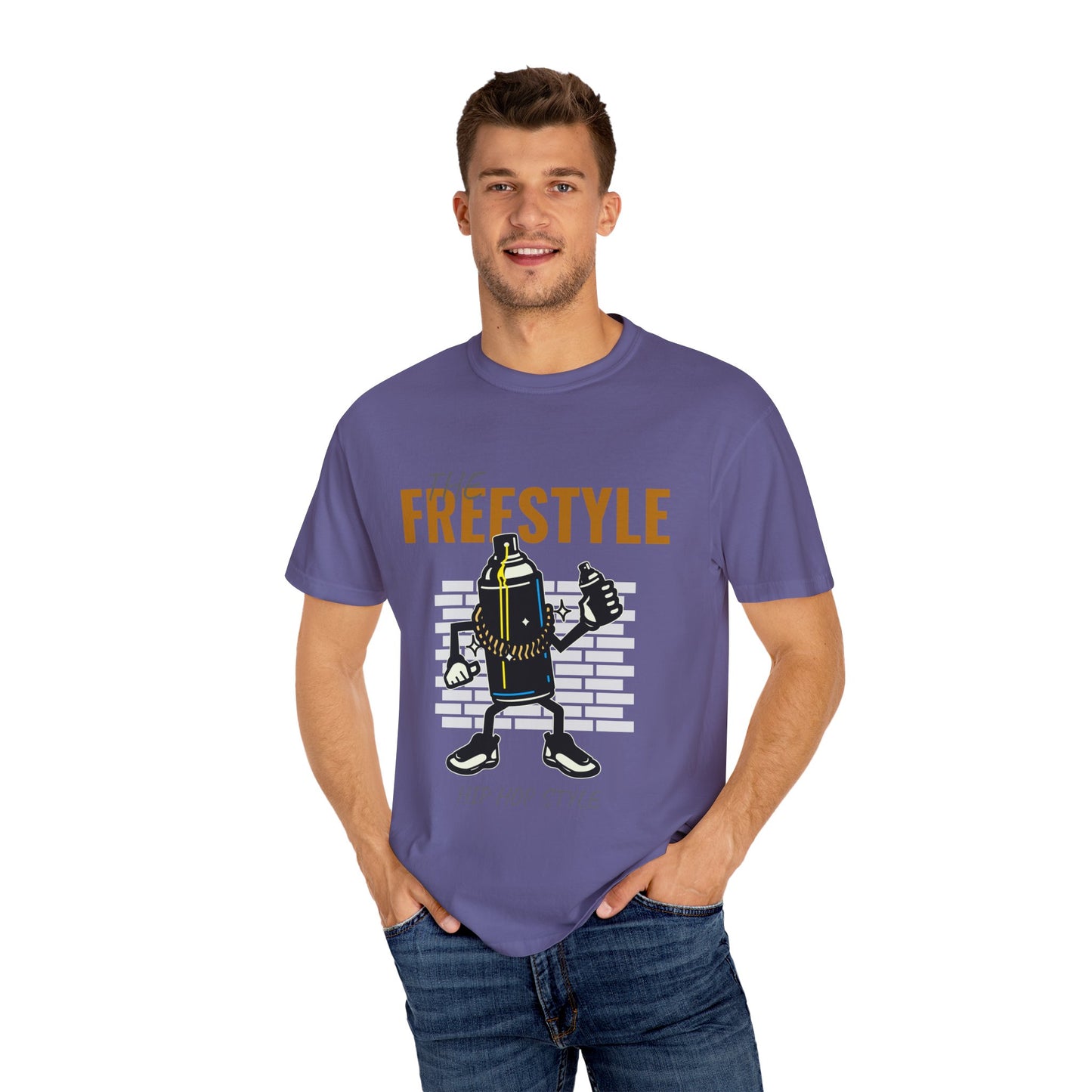 Men's Hip Hop Freestyle Graphic T-Shirt Urban Style
