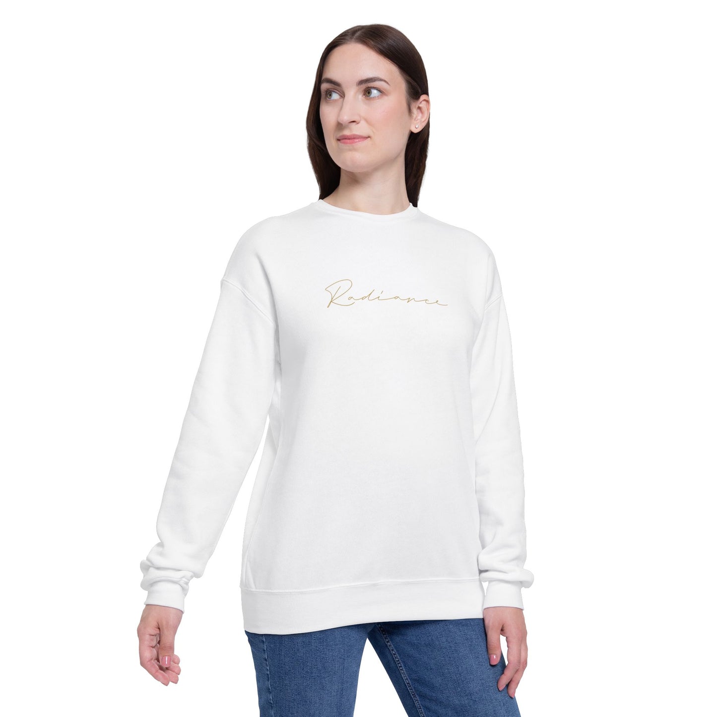 Mystic Energy Circle Women's Drop Shoulder Sweatshirt - Cozy Spiritual Wear