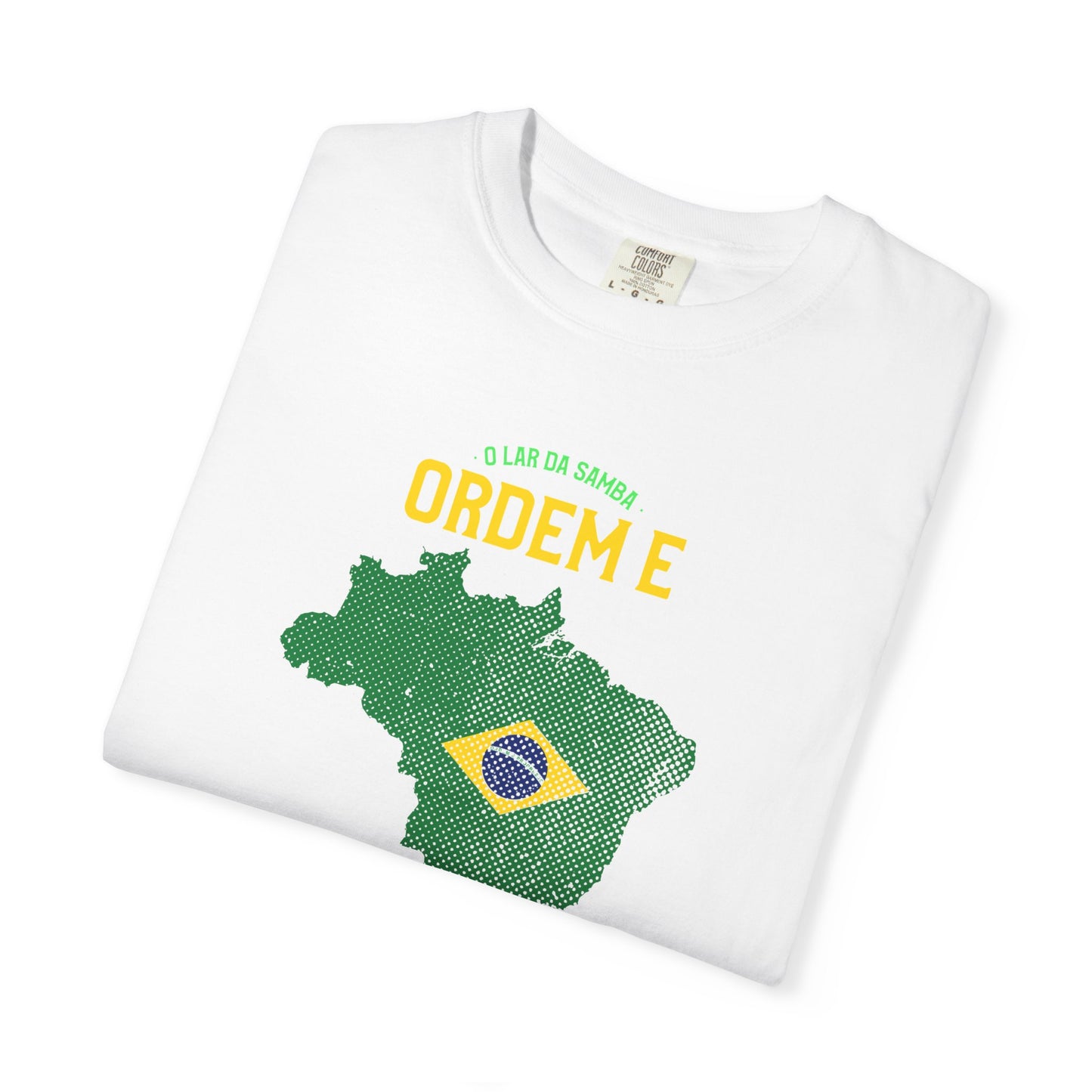 Unisex T-Shirt Brazil Inspired Progress Graphic