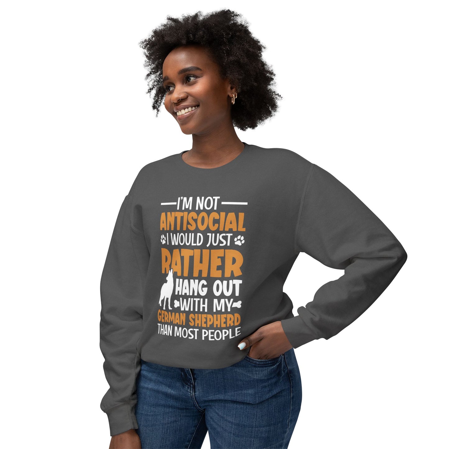 Men's German Shepherd Dog Lover Sweatshirt