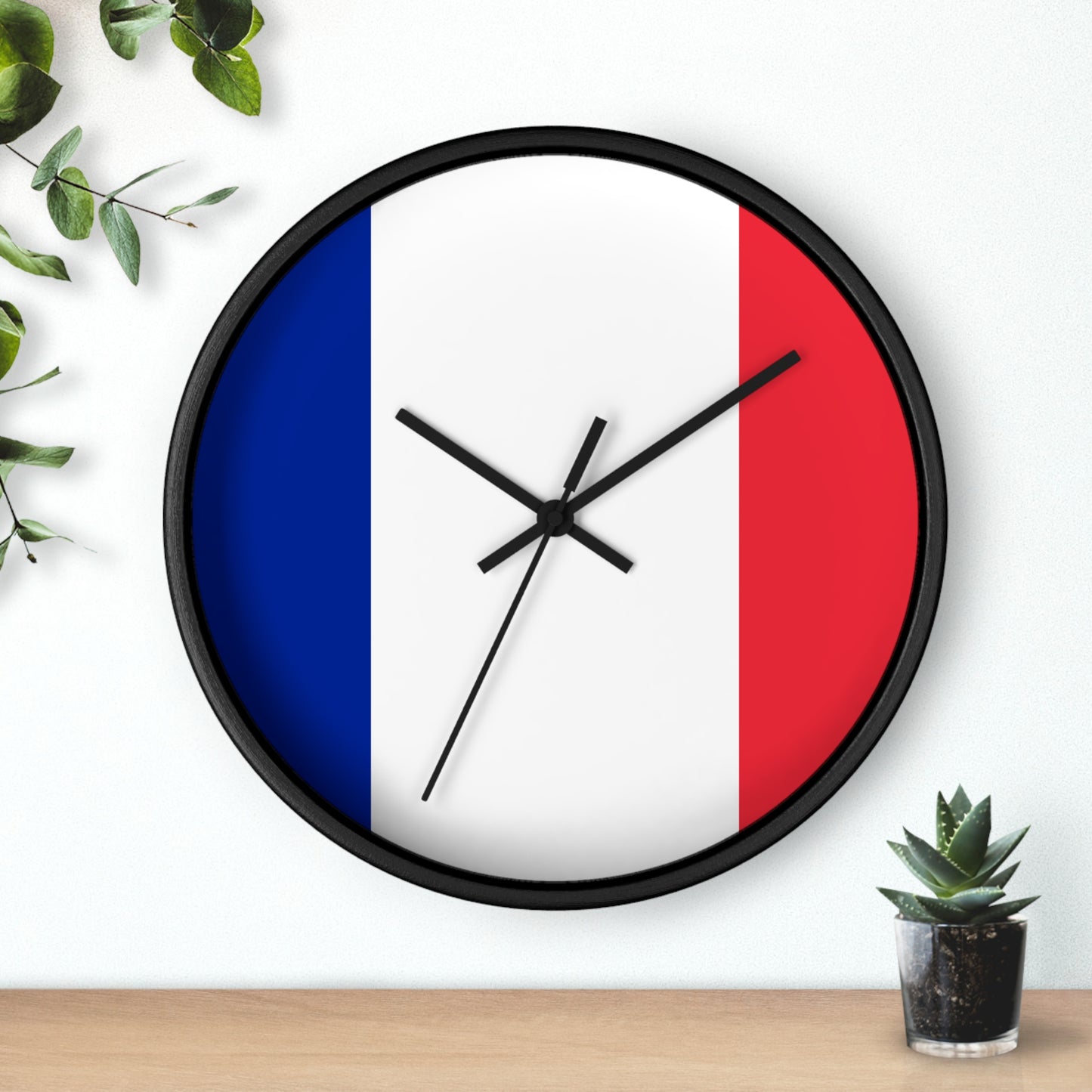 French Flag Wall Clock - Timeless Home Decor for Francophiles
