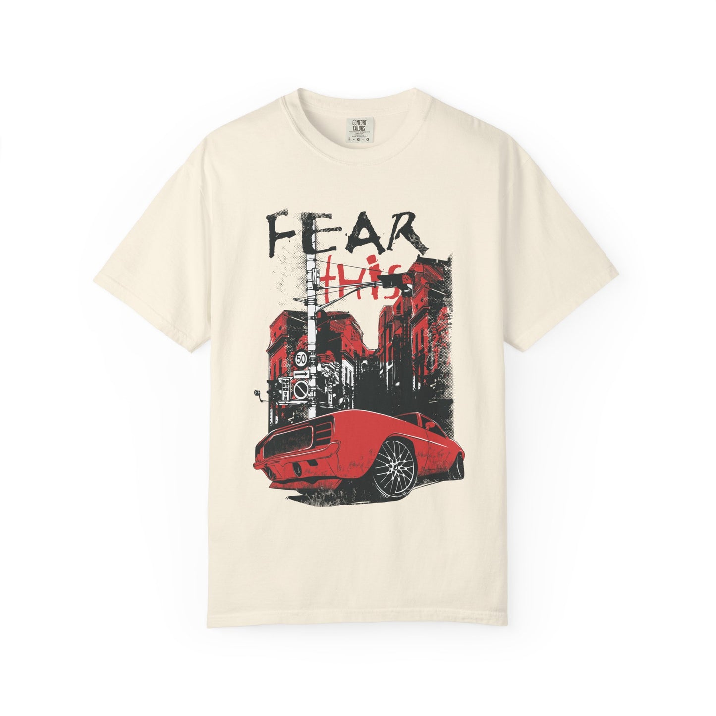 Vintage Car Graphic "Fear This" Unisex T-Shirt - Automotive Vibe for Car Lovers