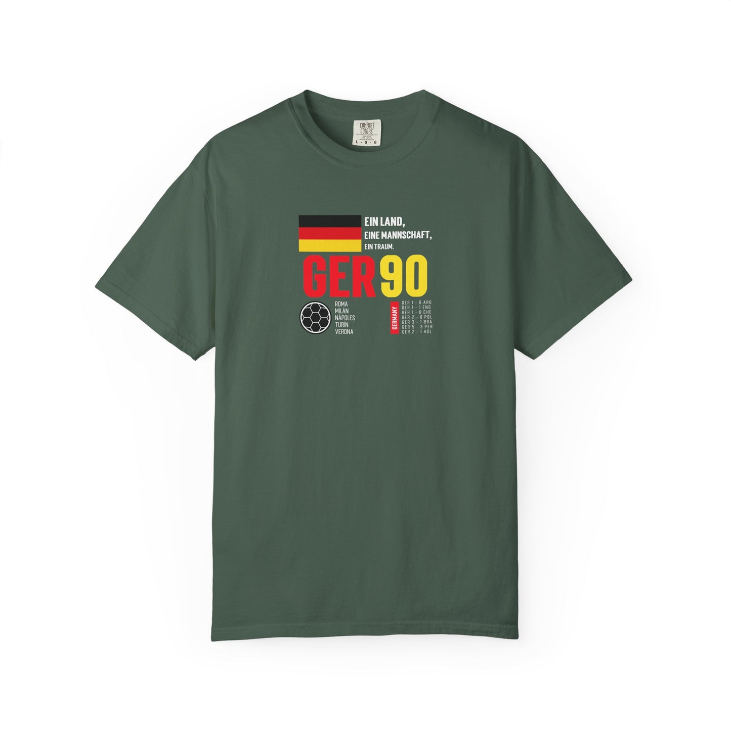 Unisex T-Shirt Vintage German Soccer for Fans