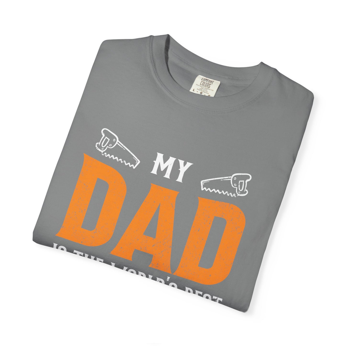 Men's T-shirt World's Best Carpenter Dad Tee for Father's Day