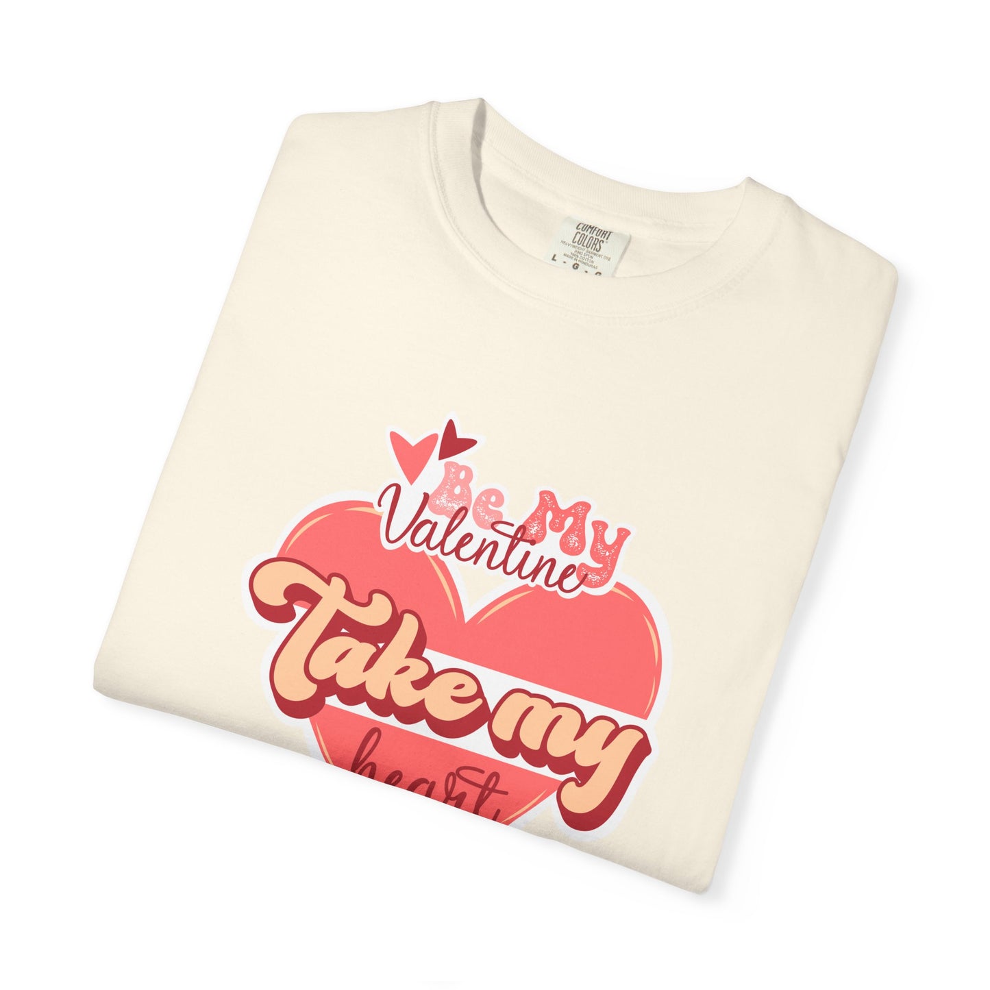 Women Graphic T-Shirt Be My Valentine for Valentine's Day