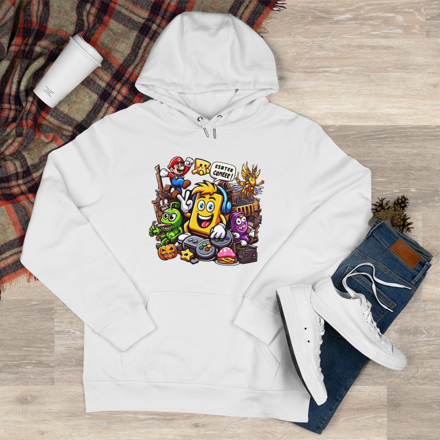 Funny Gamer King Hoodie – Perfect for Gaming Enthusiasts