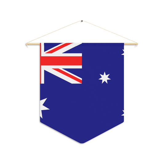 Australia Flag Pennant - Vibrant Wall Decor