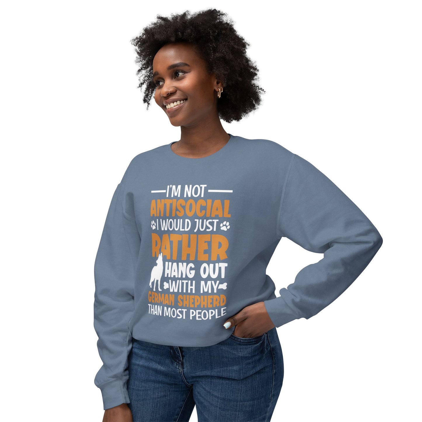 Men's German Shepherd Dog Lover Sweatshirt