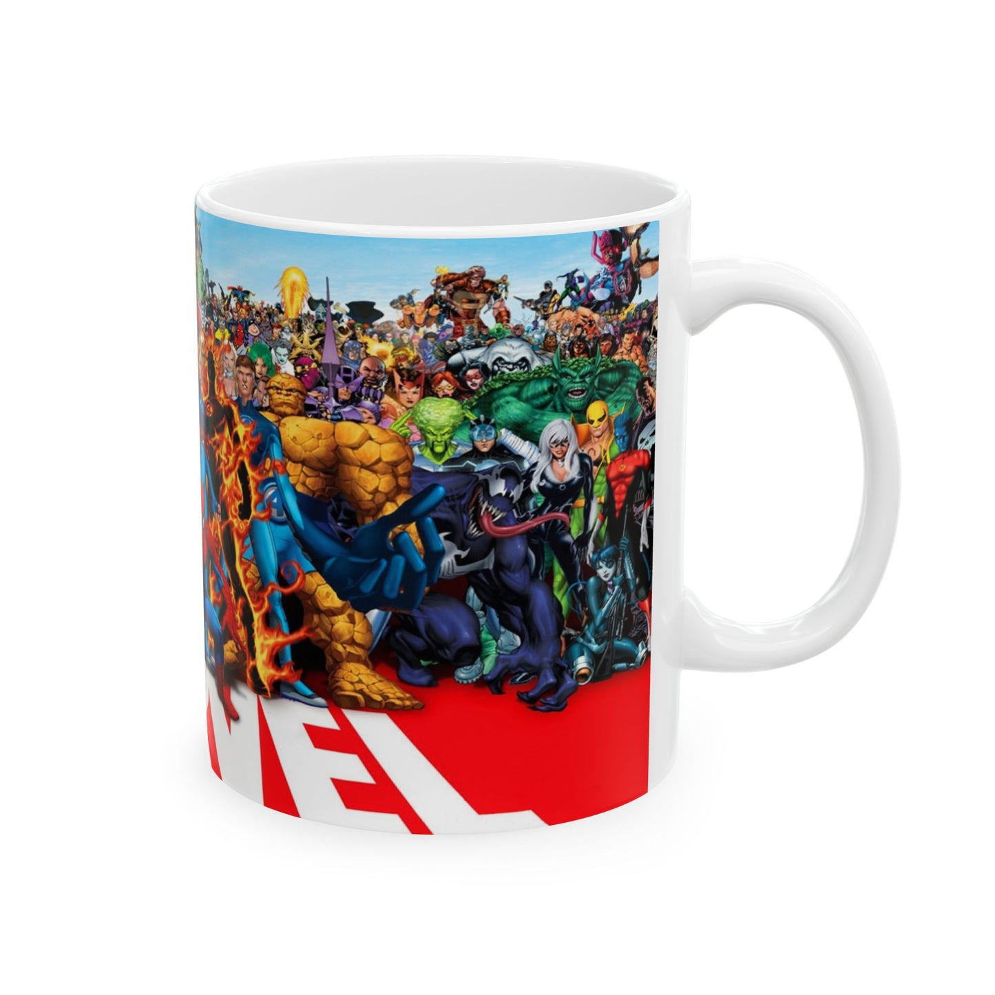 Marvel Fans Superhero Ceramic Mug 11oz