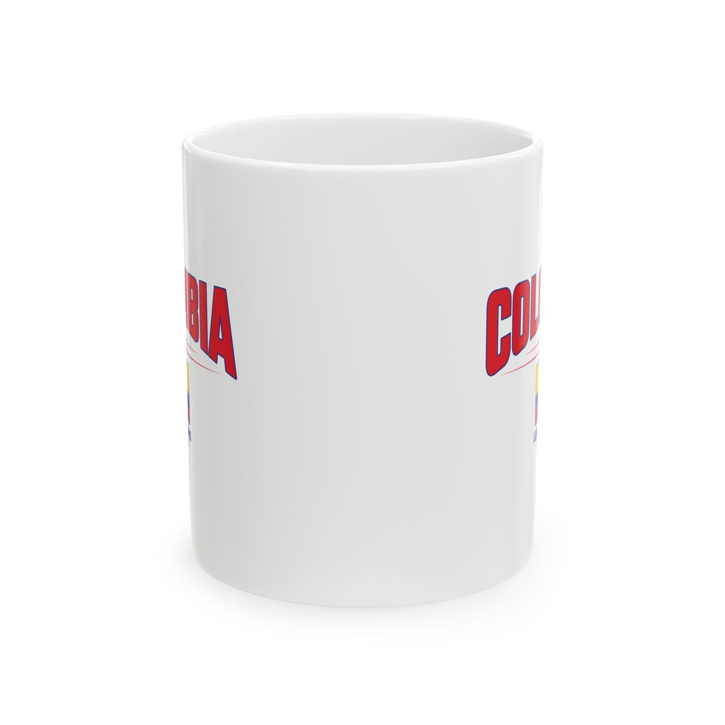 Colombia Pride Ceramic Mug 11oz  Perfect for Coffee Lovers & Gifts
