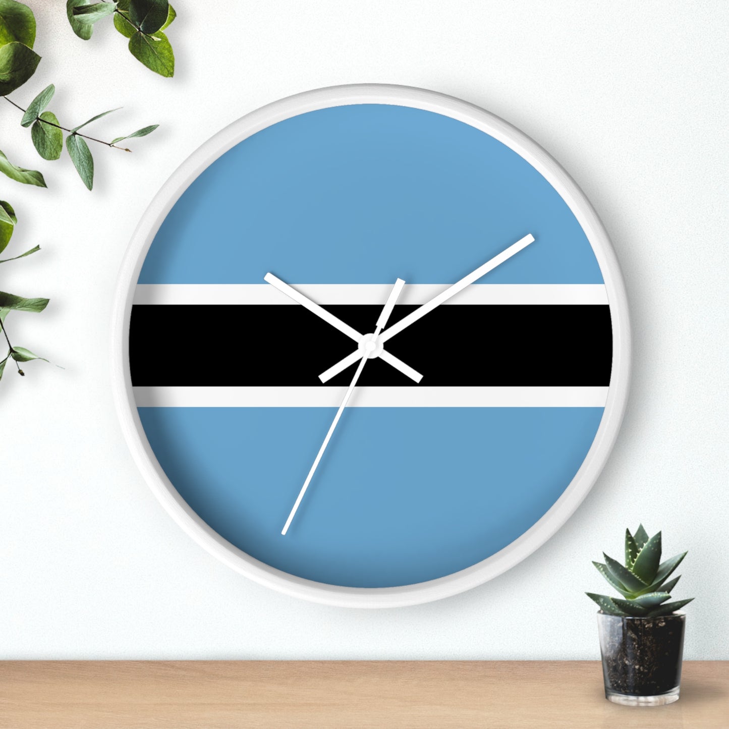 Botswana-Inspired Wall Clock - Modern Home Decor