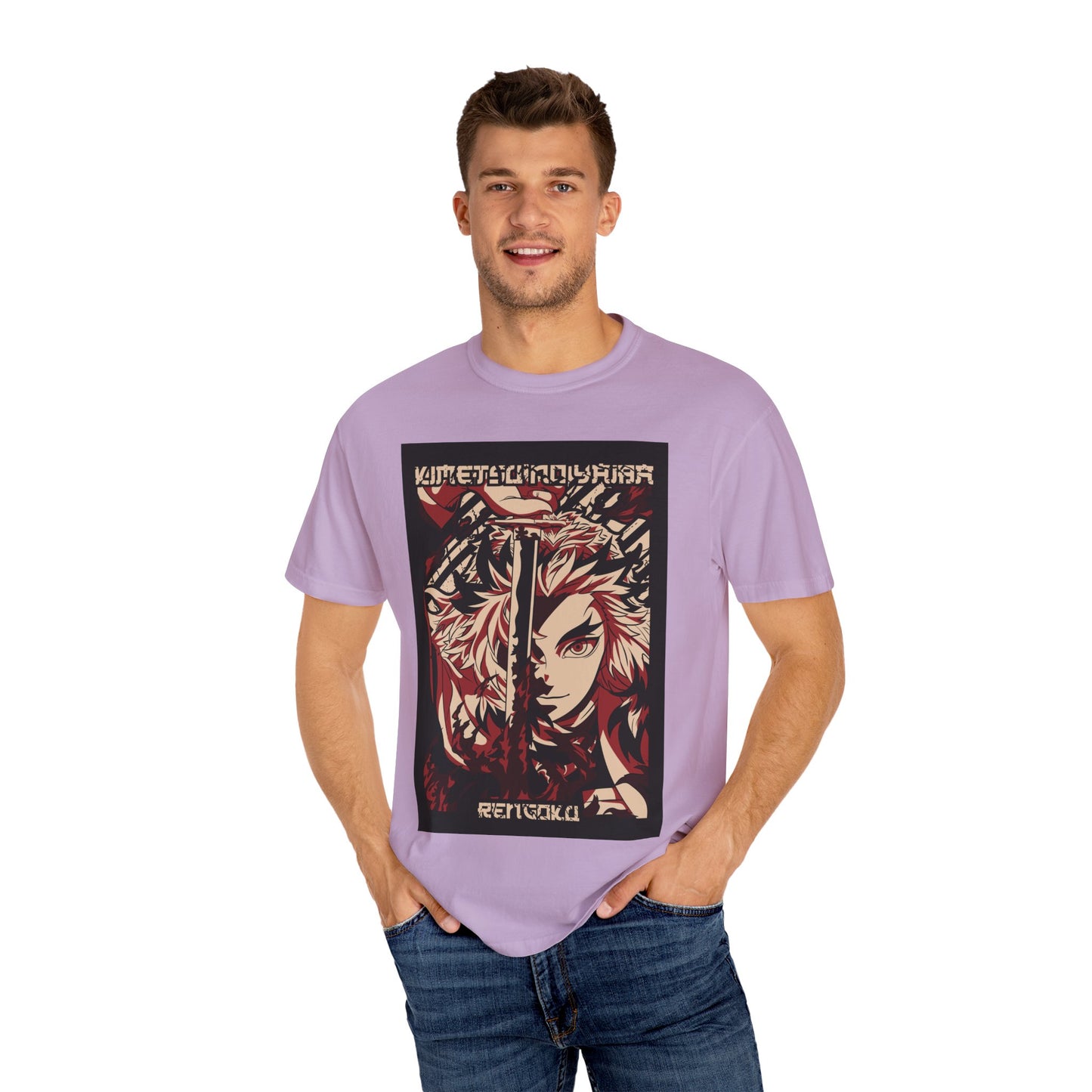 Unisex Anime Graphic T-Shirt Kimetsu no Yaiba Design