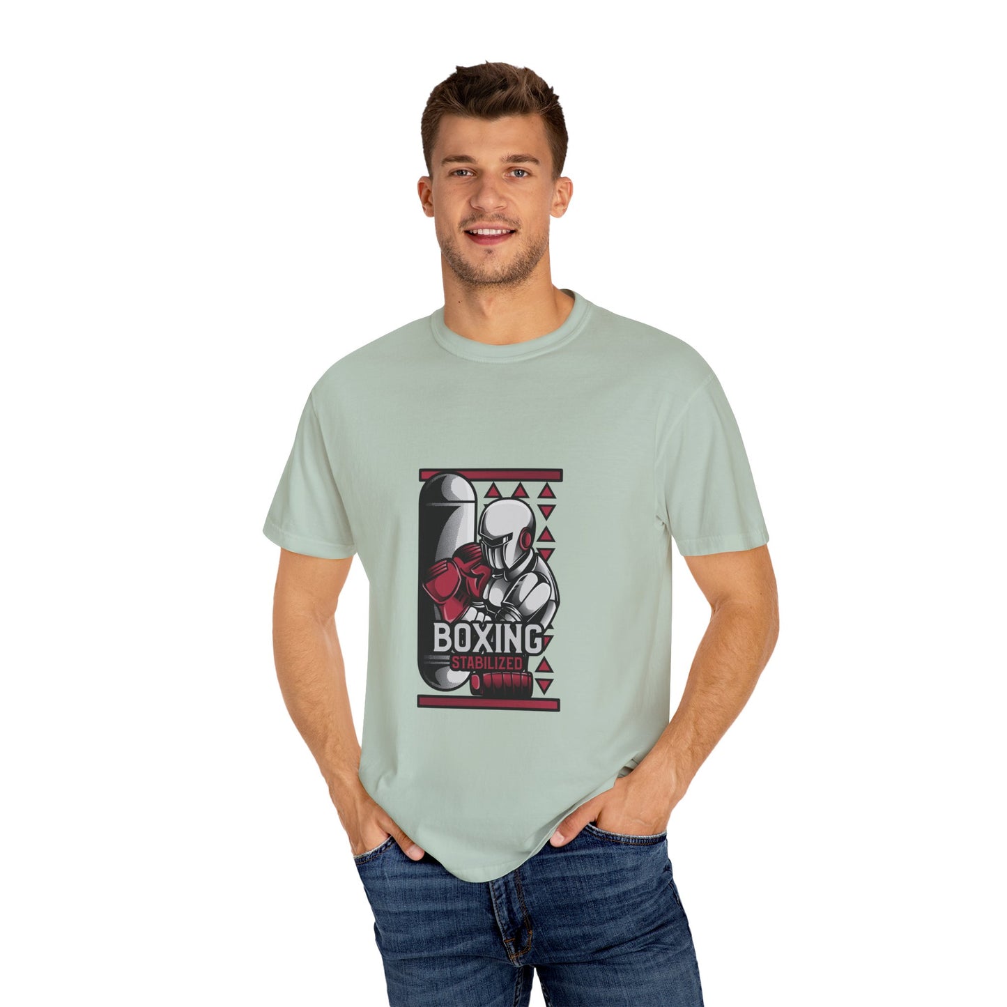 Men Boxing Stabilized T-Shirt Fighters Tee