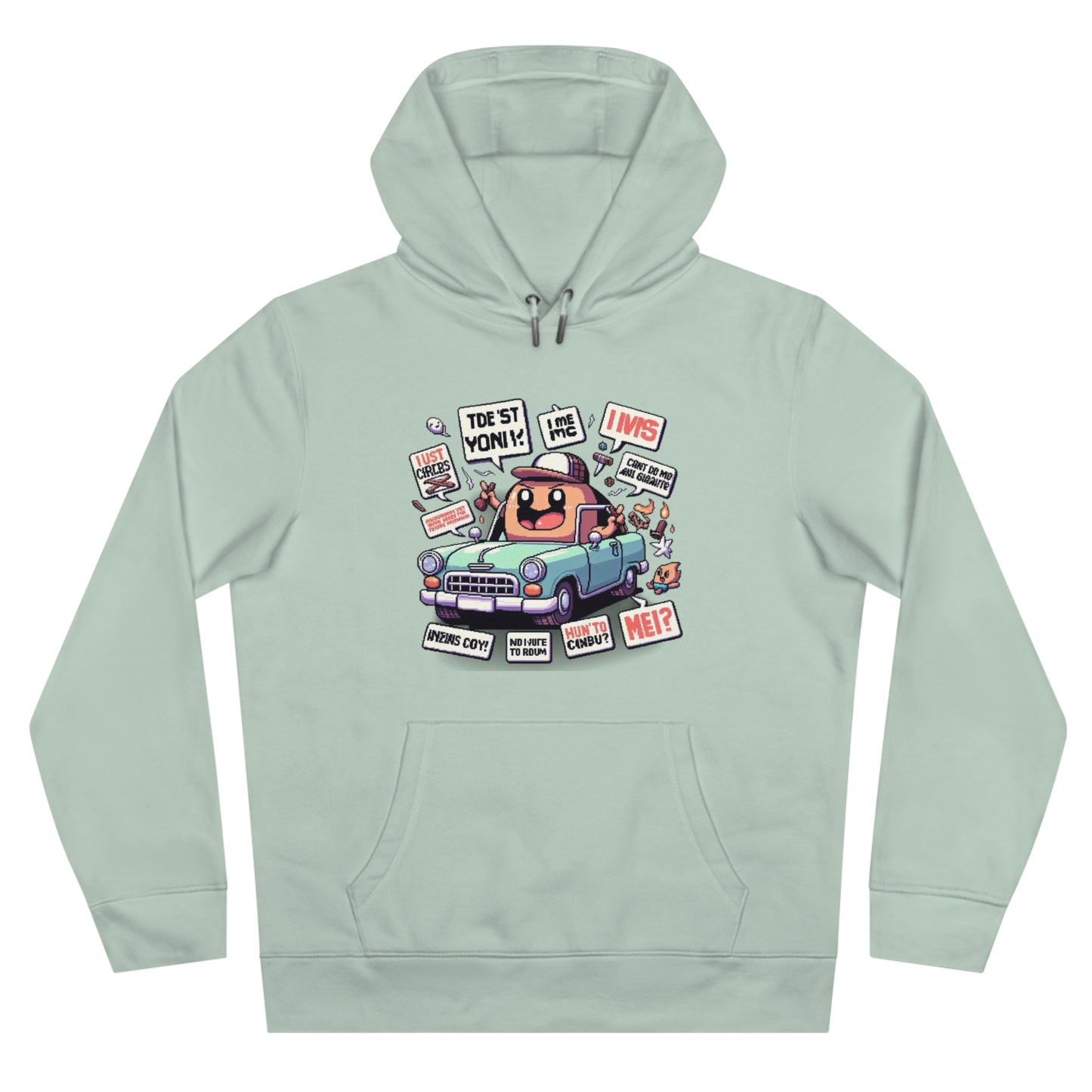 Fun Cartoon Retro King Hoodie – Stylish & Comfortable for All Ages