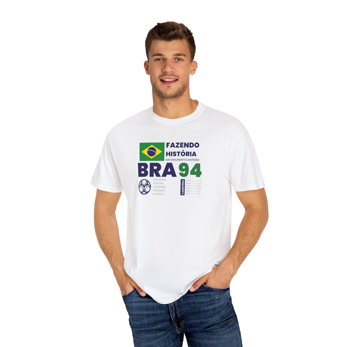 Vintage Brazil 94 Unisex T-Shirt Soccer Fans