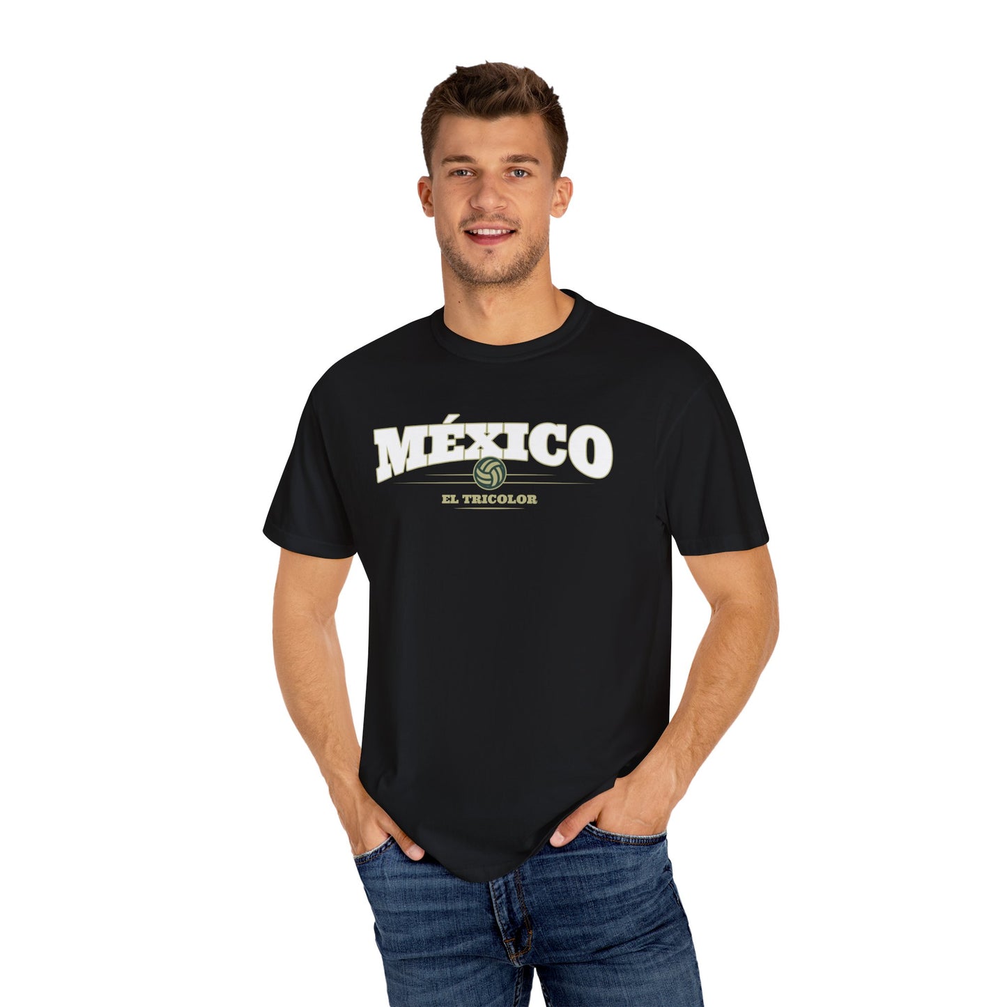 México El Tricolor Unisex T-Shirt Casual Summer Style