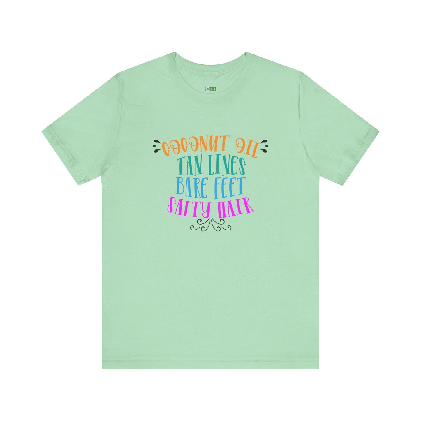 Coconut Die Summer Vibes Women's Tee – Trendy T-shirt for Tropical Beach Style