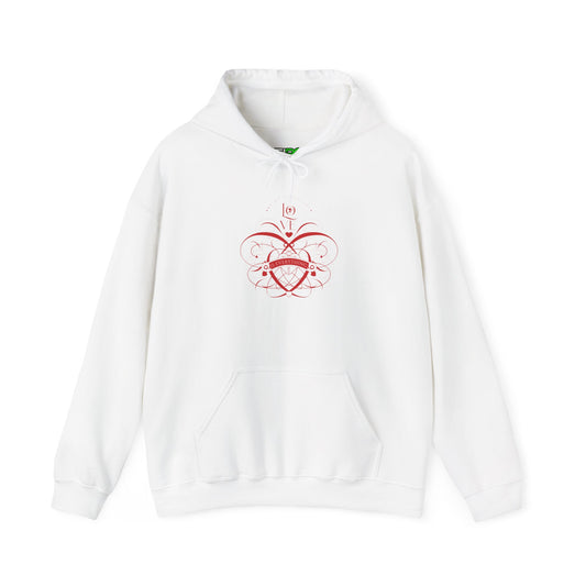 Women Valentine Vibes Hooded - "Love is Everything" Valentine's Day Vibes