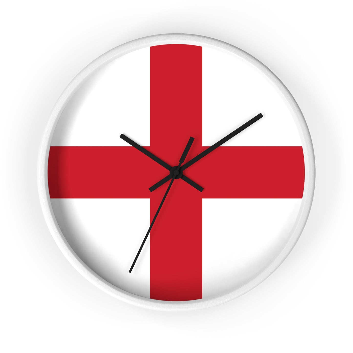 English Flag Wall Clock - Stylish Home Decor for British Enthusiasts
