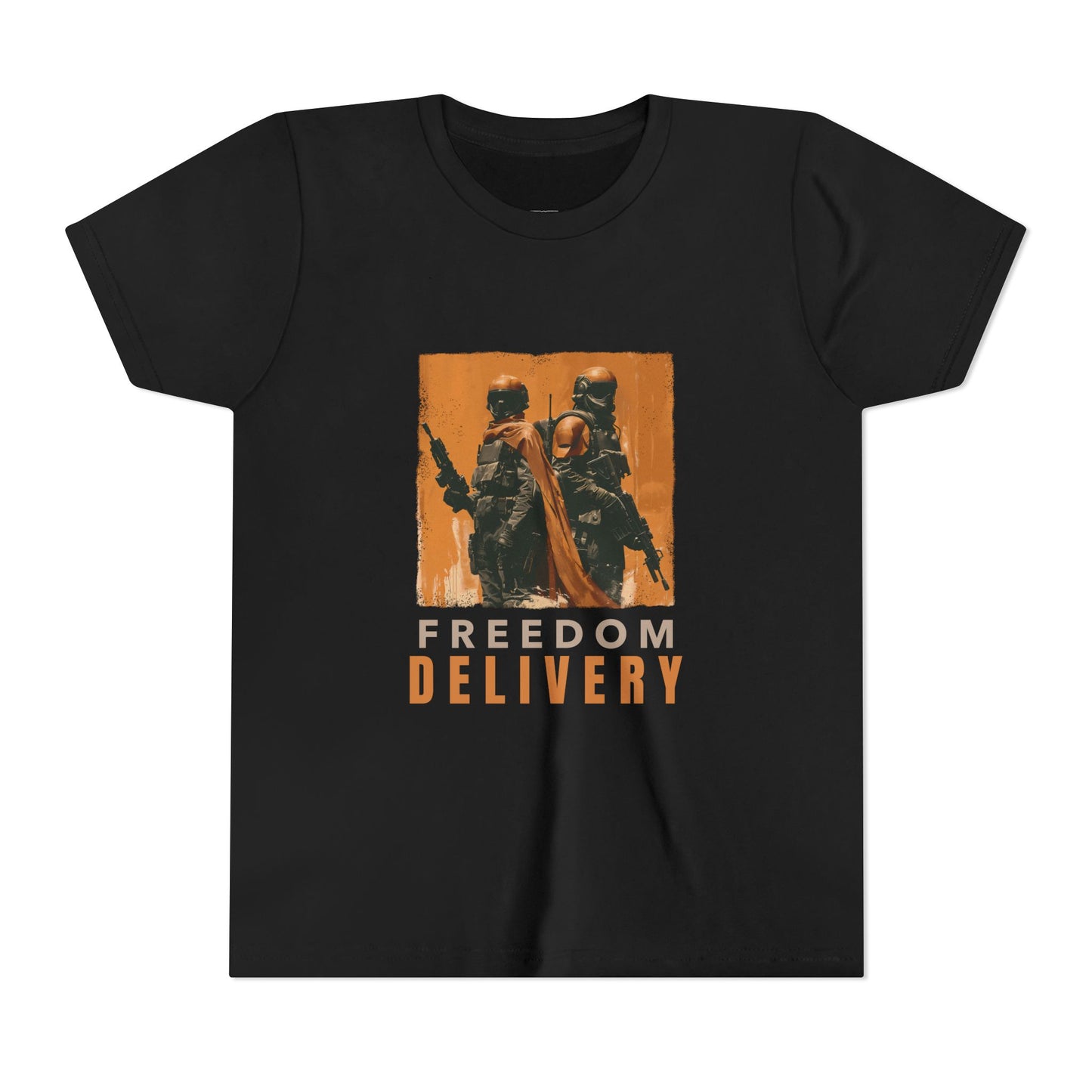 Youth Graphic T-Shirt for Adventure Lovers - Freedom Delivery