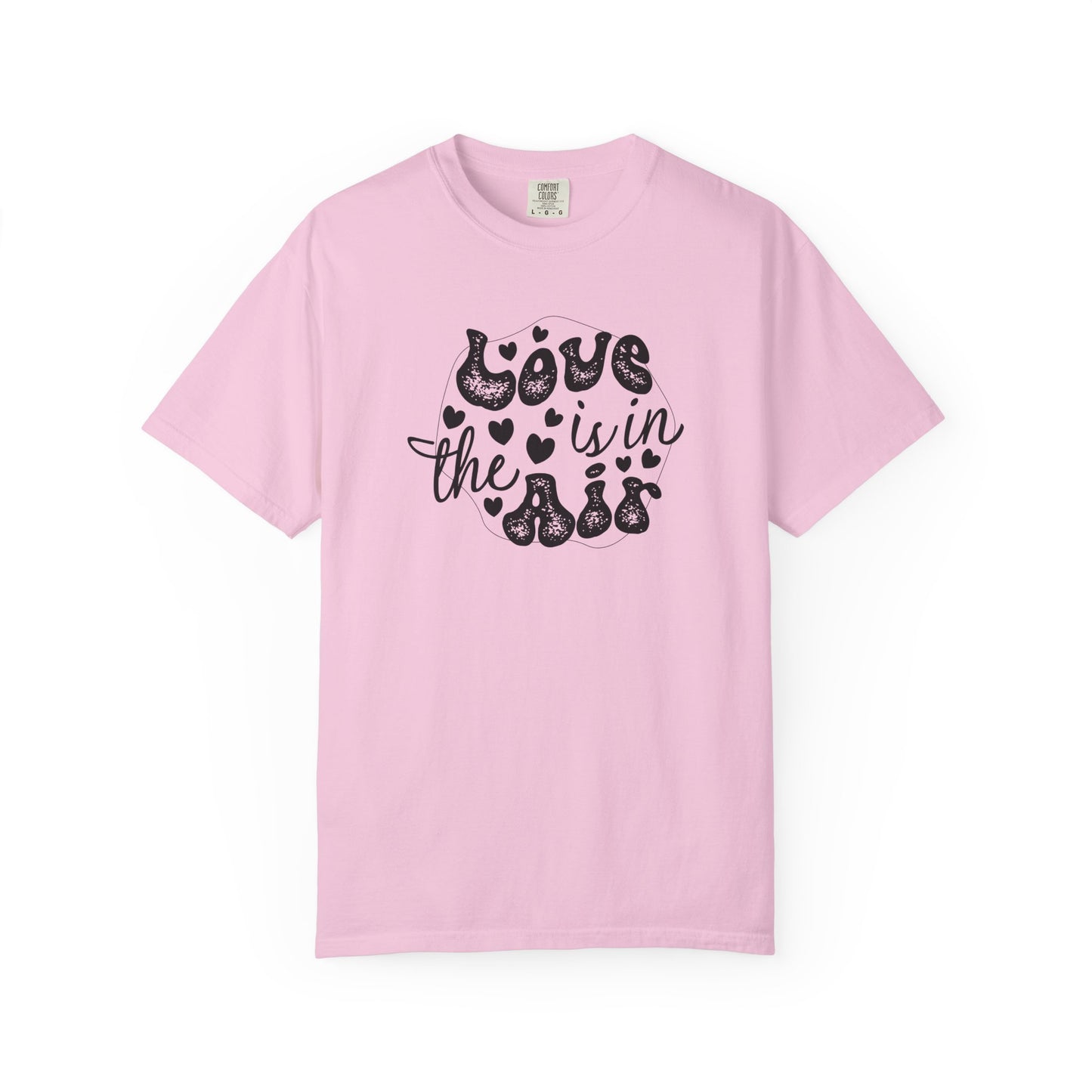 Women Graphic T-Shirt Love Is In The Air for Valentine's Day